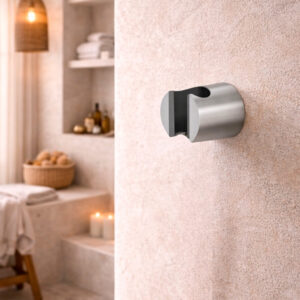 Attacco muro doccino levante inox acciaio inox 316L satinato