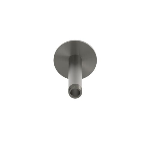 Braccio doccia corto fissaggio soffitto colore canna di fucile in acciaio resistente