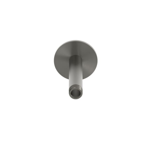 Braccio doccia corto fissaggio soffitto colore canna di fucile in acciaio resistente
