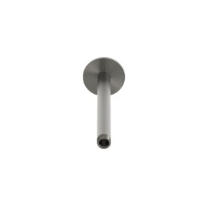 Braccio doccia da soffitto lungo colore canna di fucile in materiale resistente