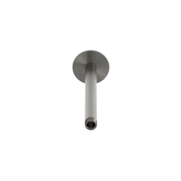 Braccio doccia da soffitto lungo colore canna di fucile in materiale resistente