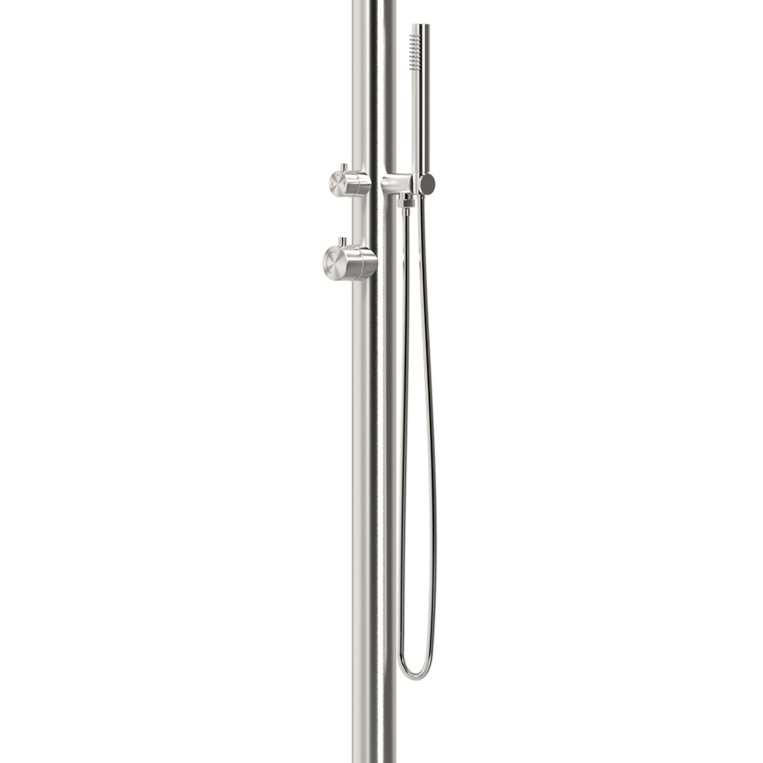 Doccia Curva Da Esterno In Acciaio Inox 316 Sined Doccia Alghero Inox - immagine 4