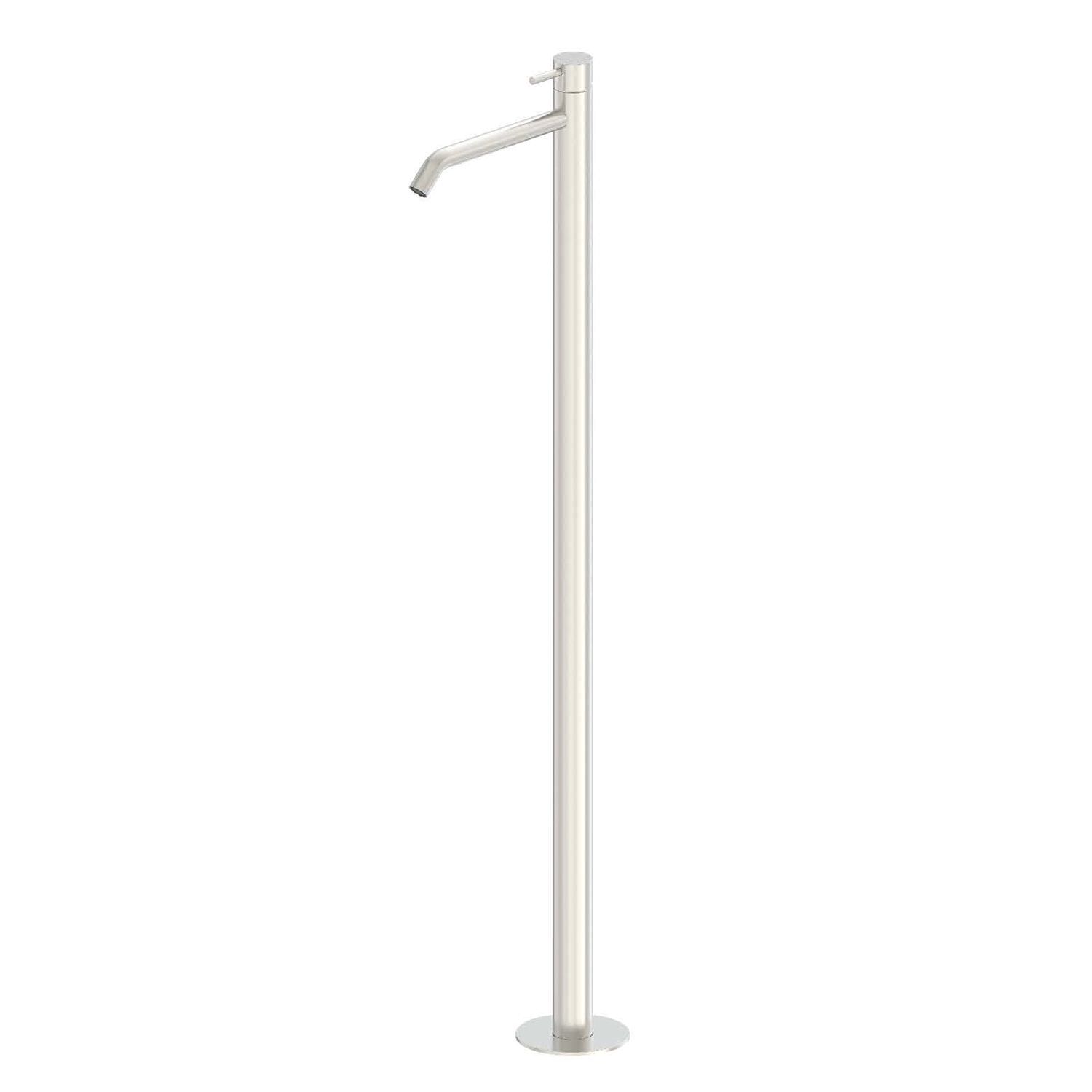 Rubinetto freestanding inox in acciaio inox 316L per vasche e lavabi - immagine 2