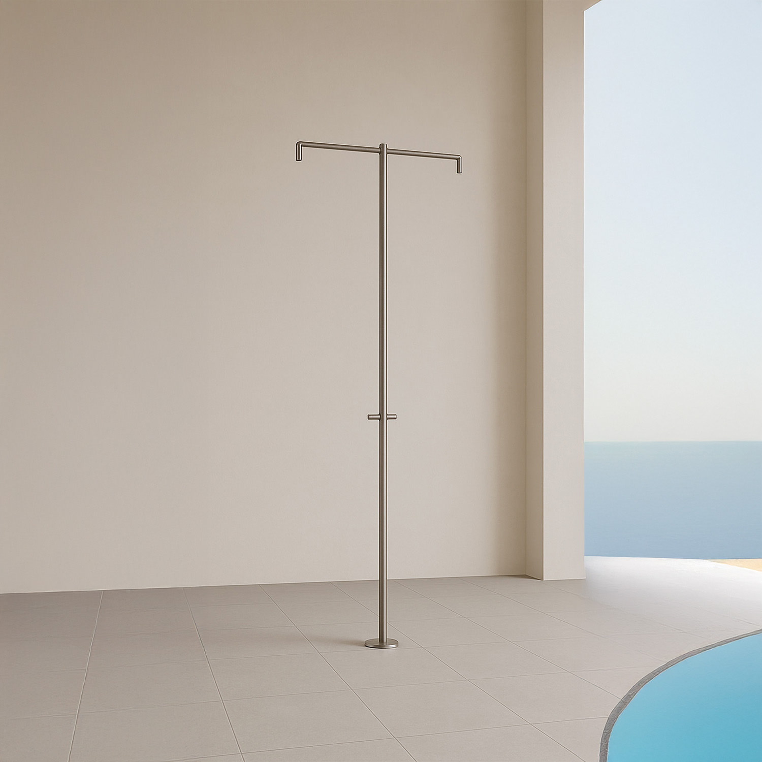 Doccia Acciaio Inox 316l Doppio Soffione Sined Doccia Inox Bicefalo - immagine 7