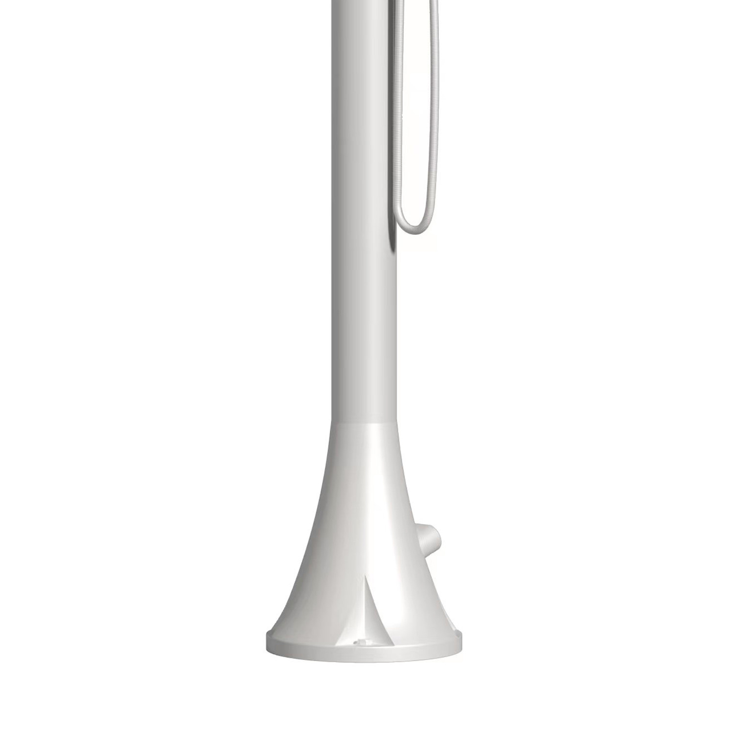 Doccia In Acciaio Inox Bianca Con Doccino Doccia Inox SINED Luna d Bianca - immagine 4