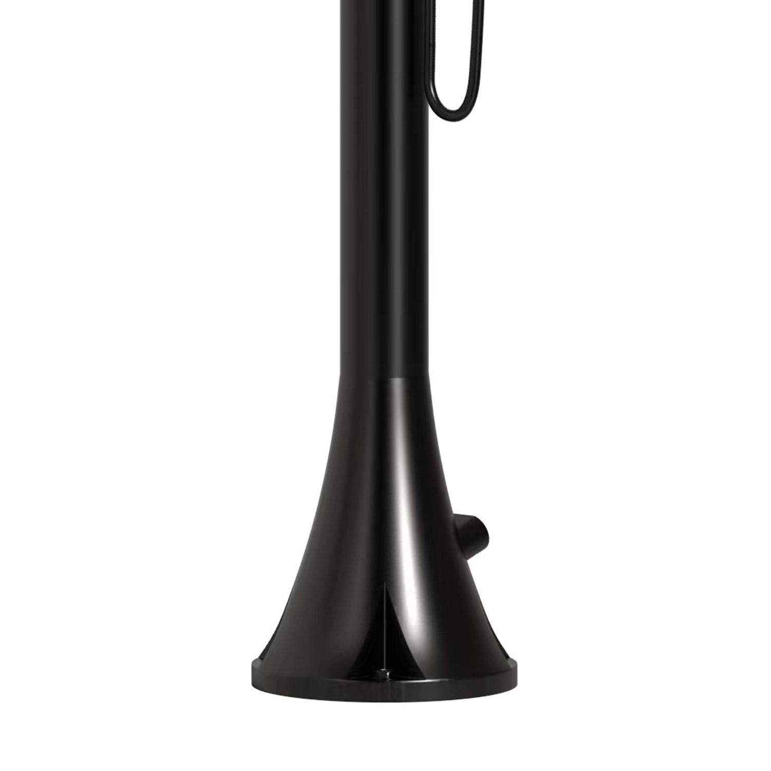 Doccia In Acciaio Inox Nera Con Doccino Doccia Inox Luna d Nera - immagine 4