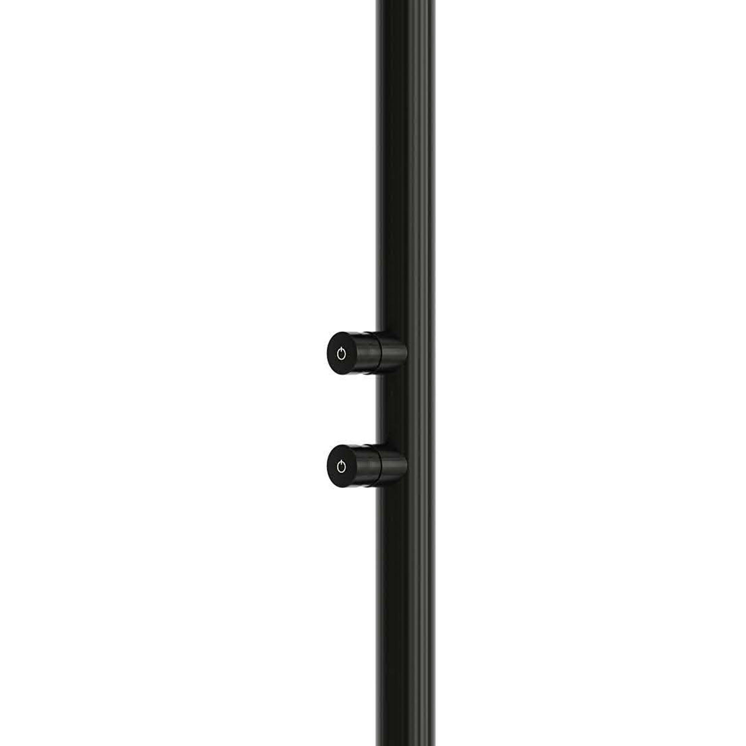 Doccia esterna temporizzata nera in acciaio inox 316L getto freddo - immagine 3