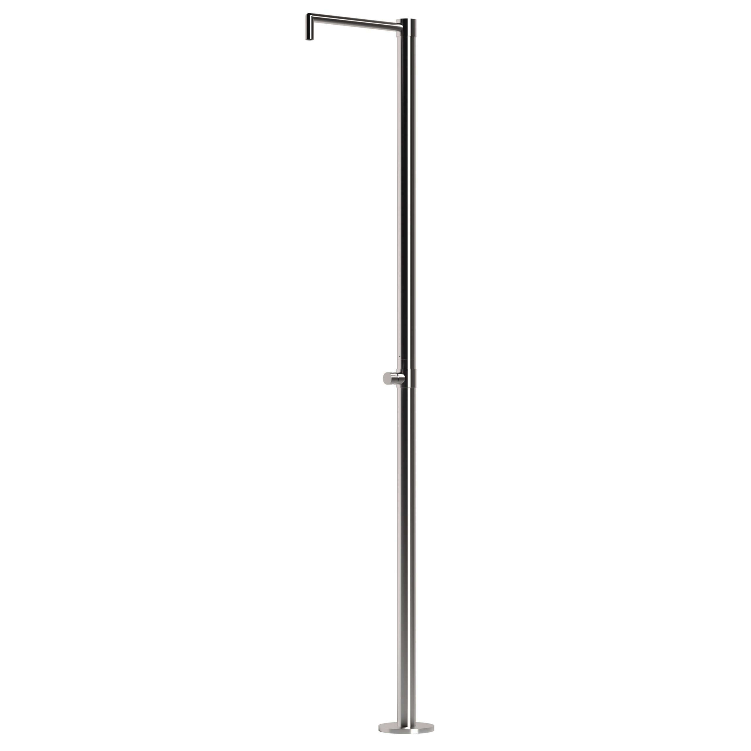 Doccia Acciaio Inox 316l Mono Soffione Sined Doccia Inox Monocolo - immagine 2