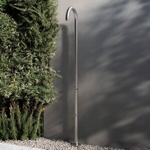 Doccia Esterna Acqua Calda e Fredda Sined Olbia Inox