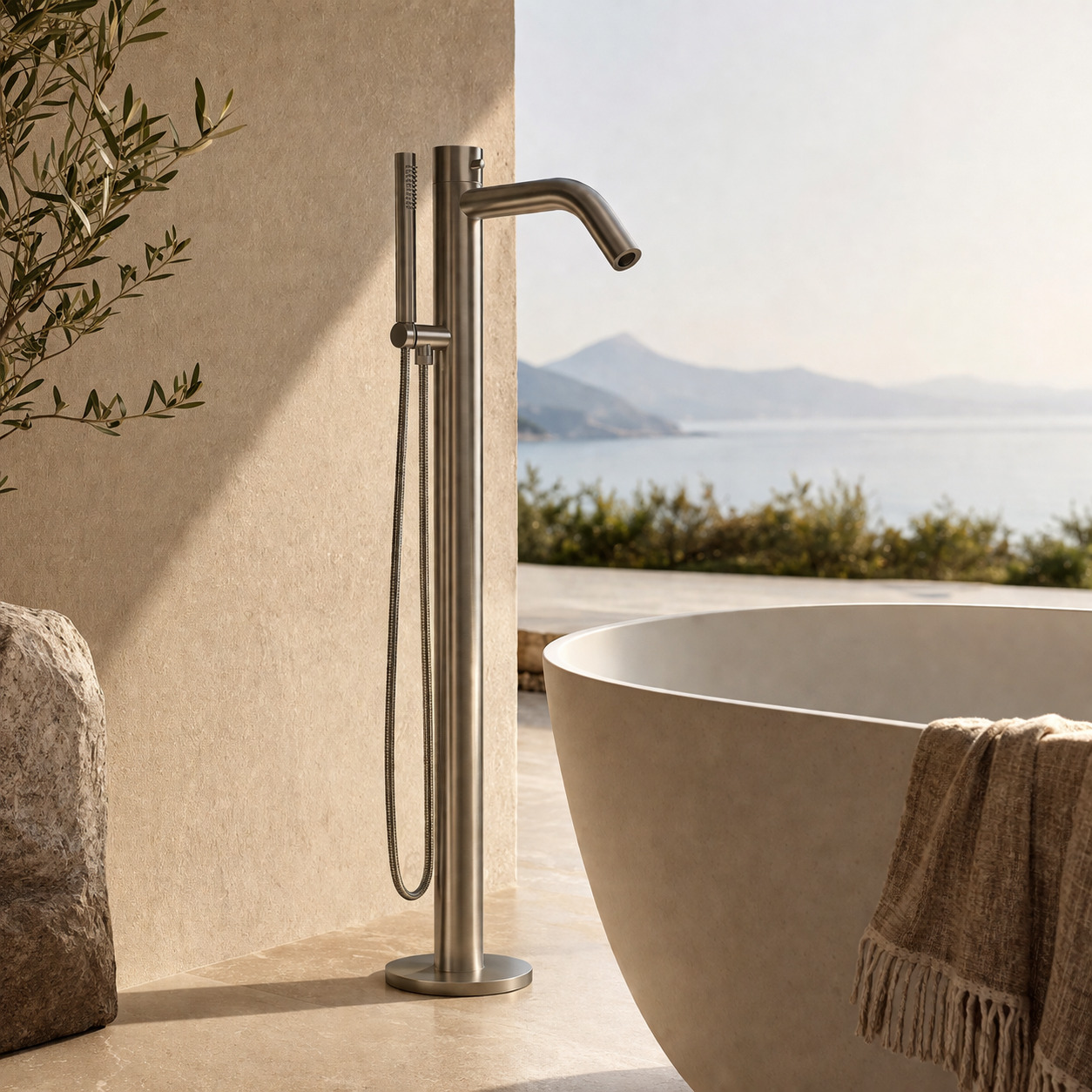 Mini Piantana In Acciaio Inox 316l Per Esterno Sined Oristano Ideale Anche Per Esterno - immagine 5