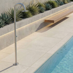 Doccia Acqua Fredda Per Piscina Inox 316l Satinato Sined Doccia Palau