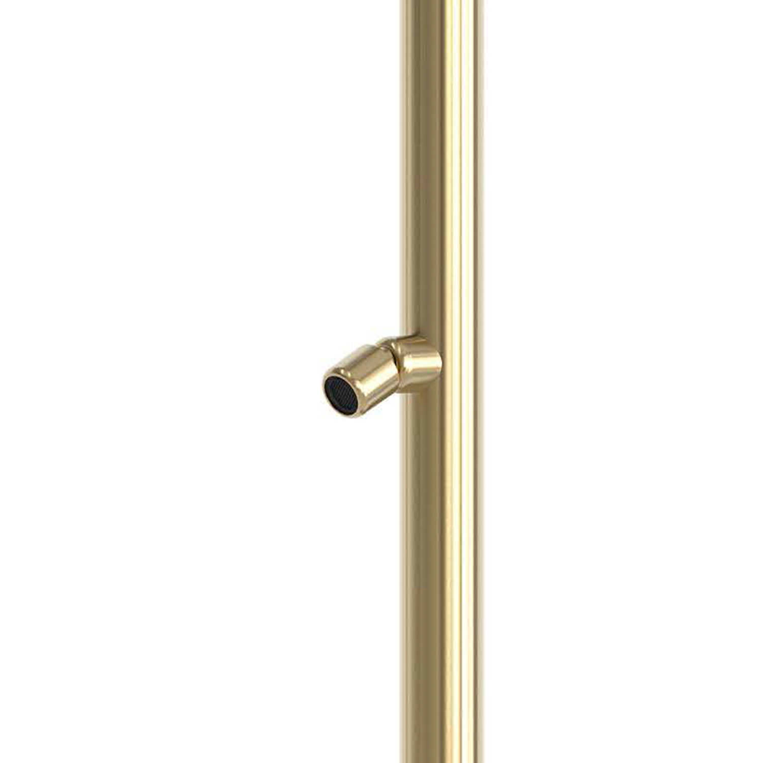 Doccia doppio in acciaio inox 316L oro finitura oro - immagine 4