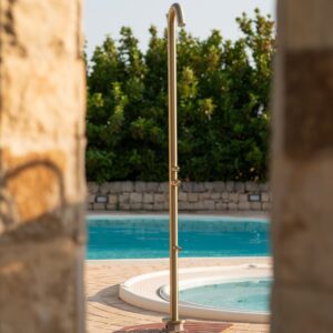 Doccia Esterna Acqua Calda e Fredda Sined Doccia Quartu Oro