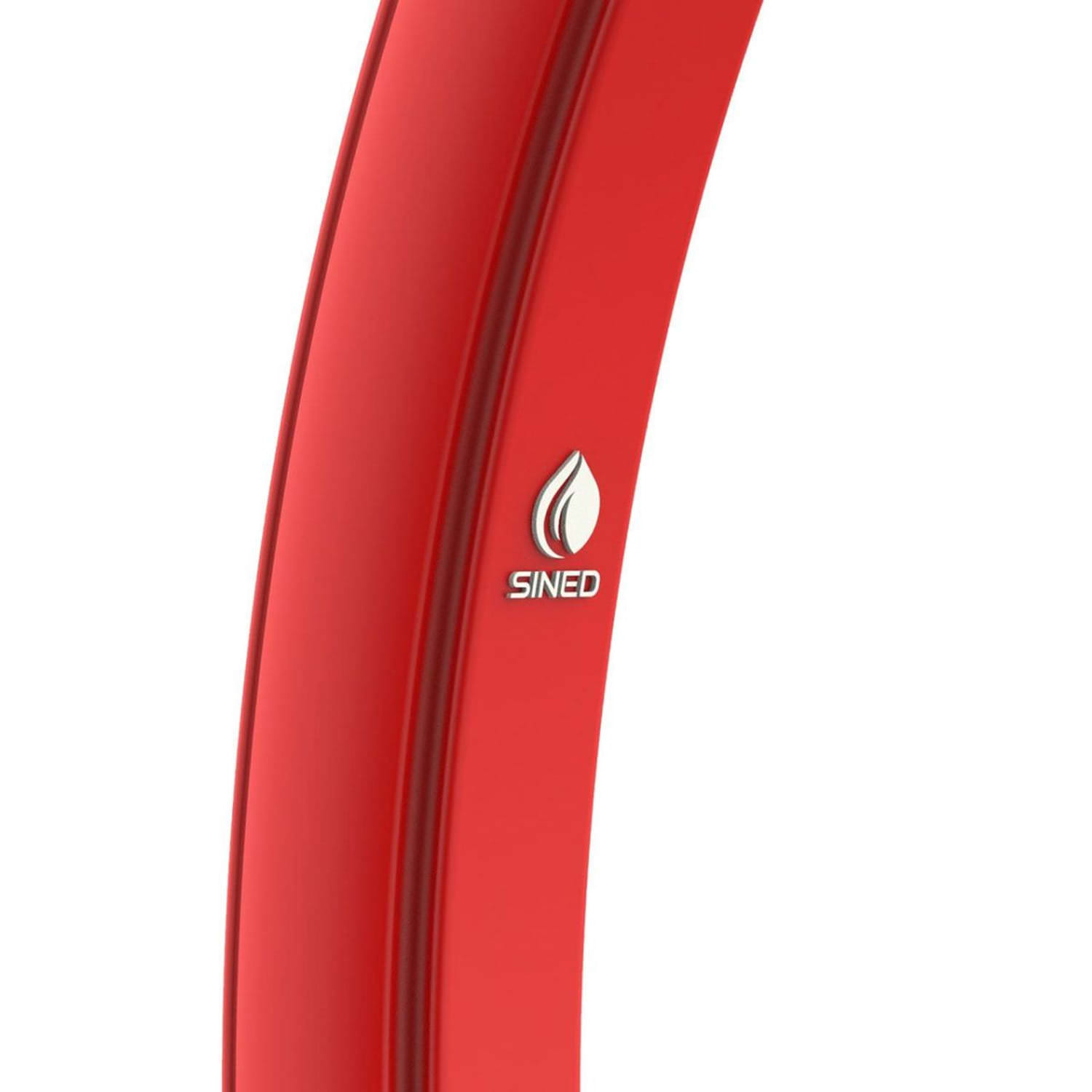 Doccia solare rossa SINED 40L 226cm ottone anticalcare - immagine 3