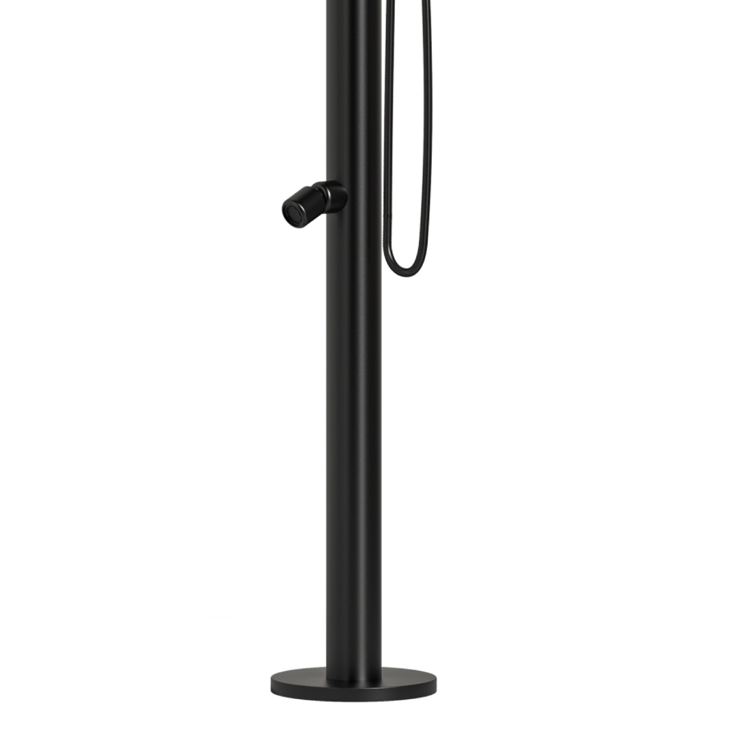 Doccia nera in acciaio inox 316L 228e8239 cm acqua calda e fredda - immagine 5