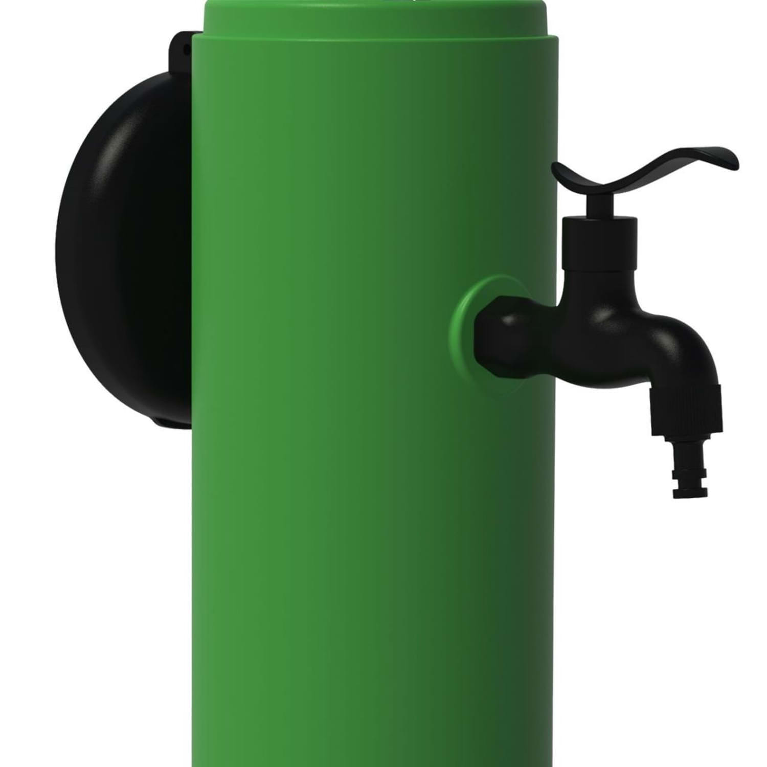 Fontana Verde Con Secchiello e Pistola Sined Fontana Tritone Pro Verde Tubo Flessibile Lungo 75m - immagine 4