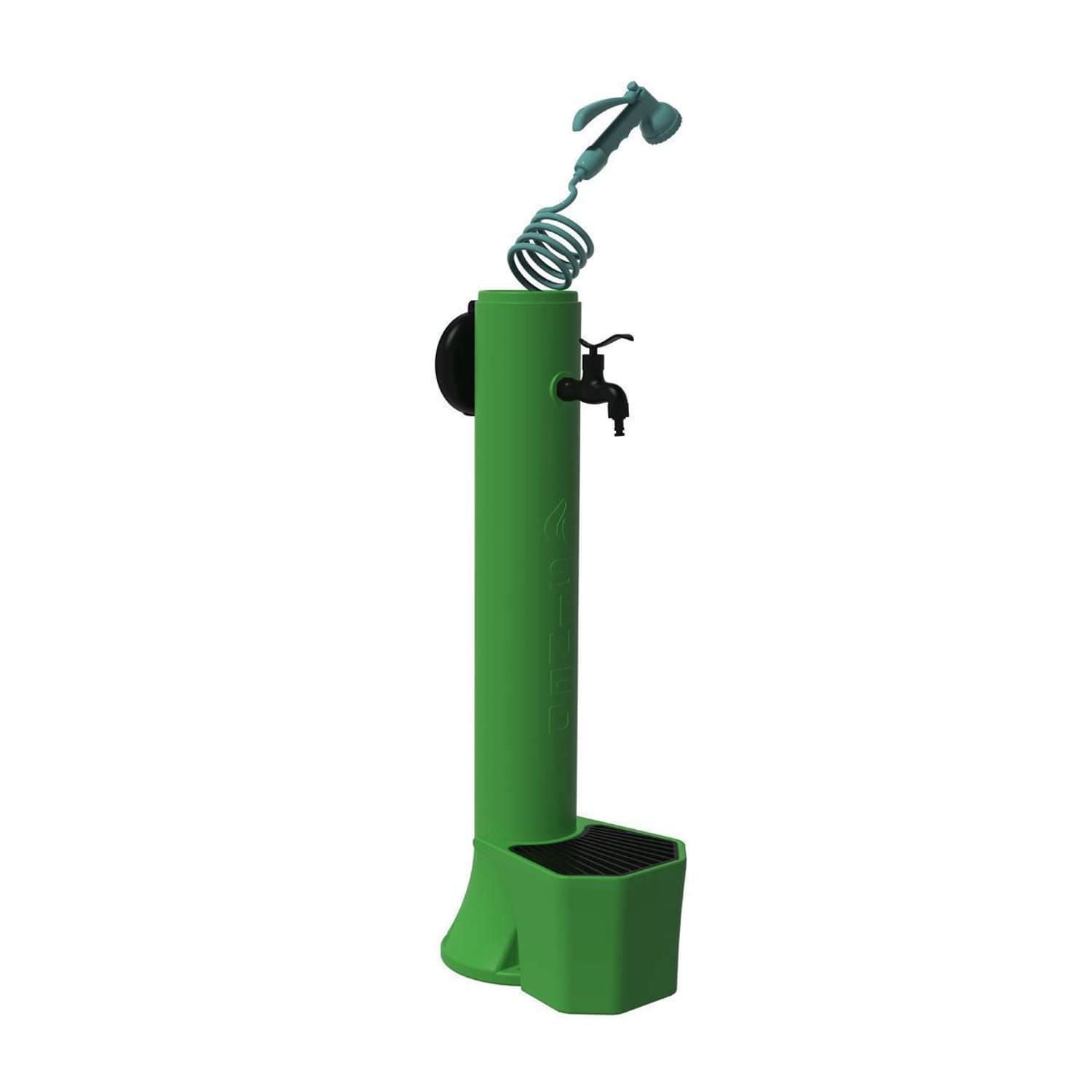 Fontana Verde Con Secchiello e Pistola Sined Fontana Tritone Pro Verde Tubo Flessibile Lungo 75m - immagine 2