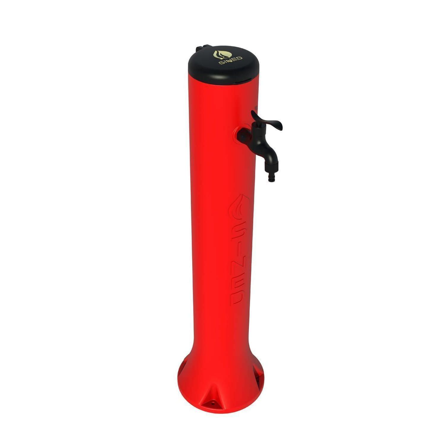 Fontanella Rossa In Hdpe e Attacchi Rapidi Sined Fontana Tritone Rossa - immagine 2