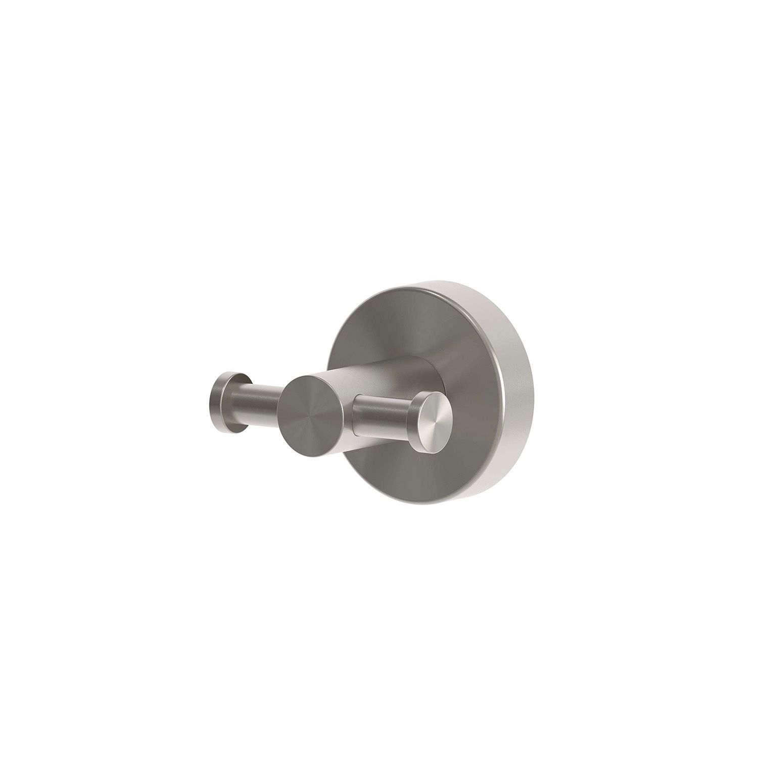 Gancio doppio porta salviette inox satinato 316L per interni ed esterni - immagine 2