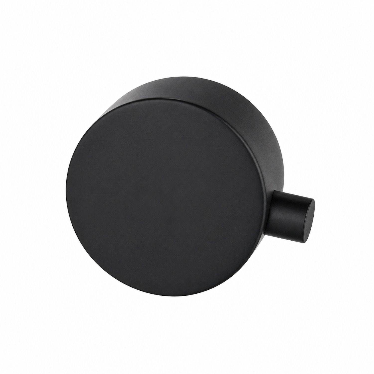 Maniglia deviatore doccia nera in acciaio inox 316L