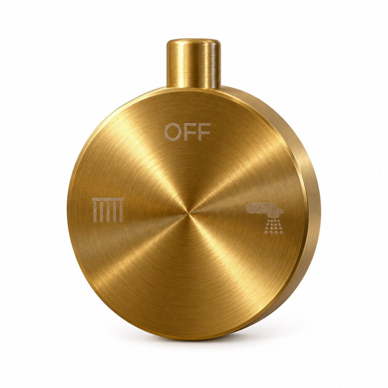 Maniglia di ricambio per deviatore doccia in acciaio inox 316L oro
