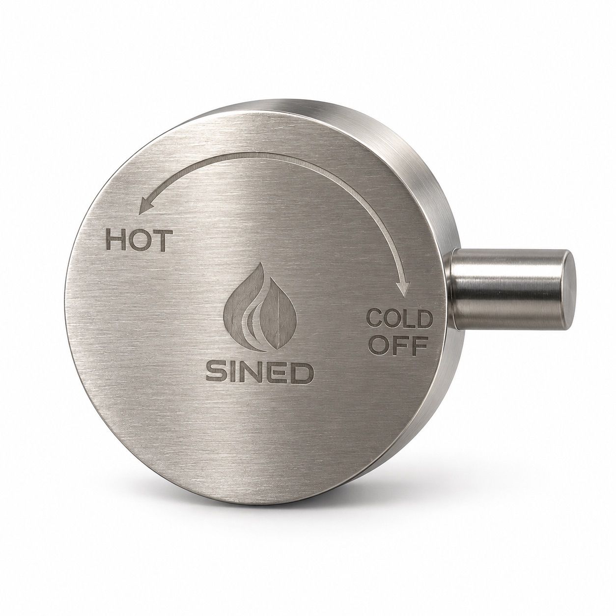 Maniglia di ricambio per miscelatore doccia inox acciaio inox 316L