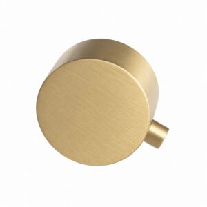 Maniglia miscelatore doccia oro in acciaio inox 316L ergonomica