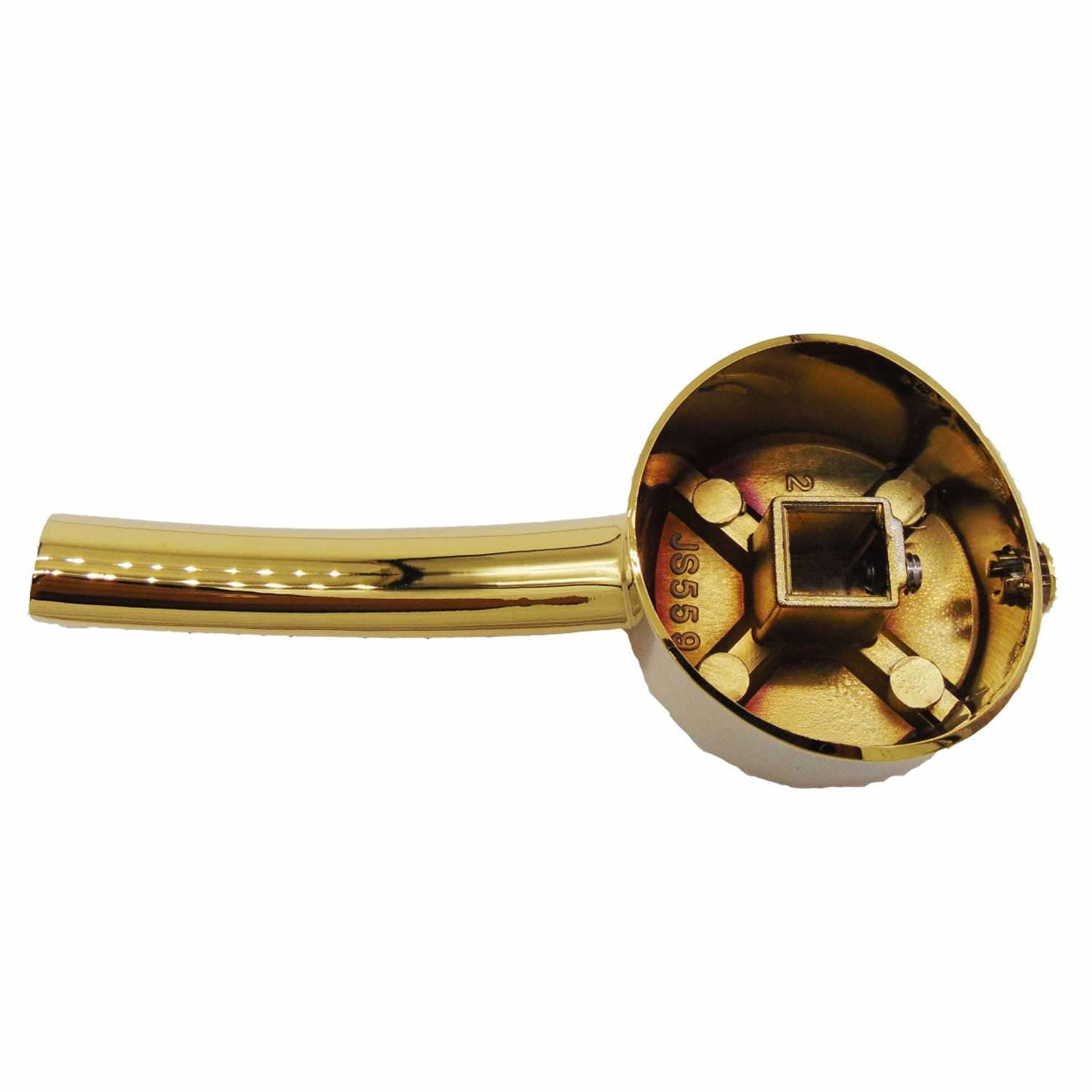 Maniglia ricambio miscelatore doccia in acciaio inox 316L finitura oro - immagine 3