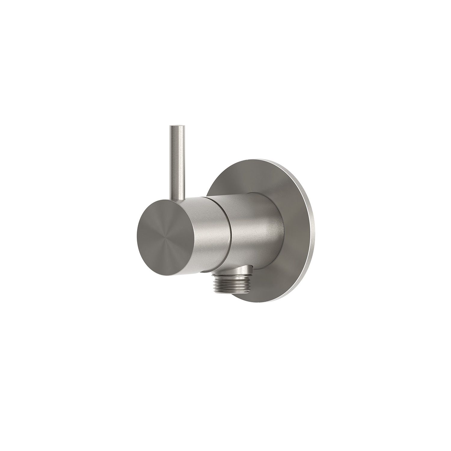 Miscelatore doccia a muro con attacco shattaf inox acciaio inox 316L - immagine 2