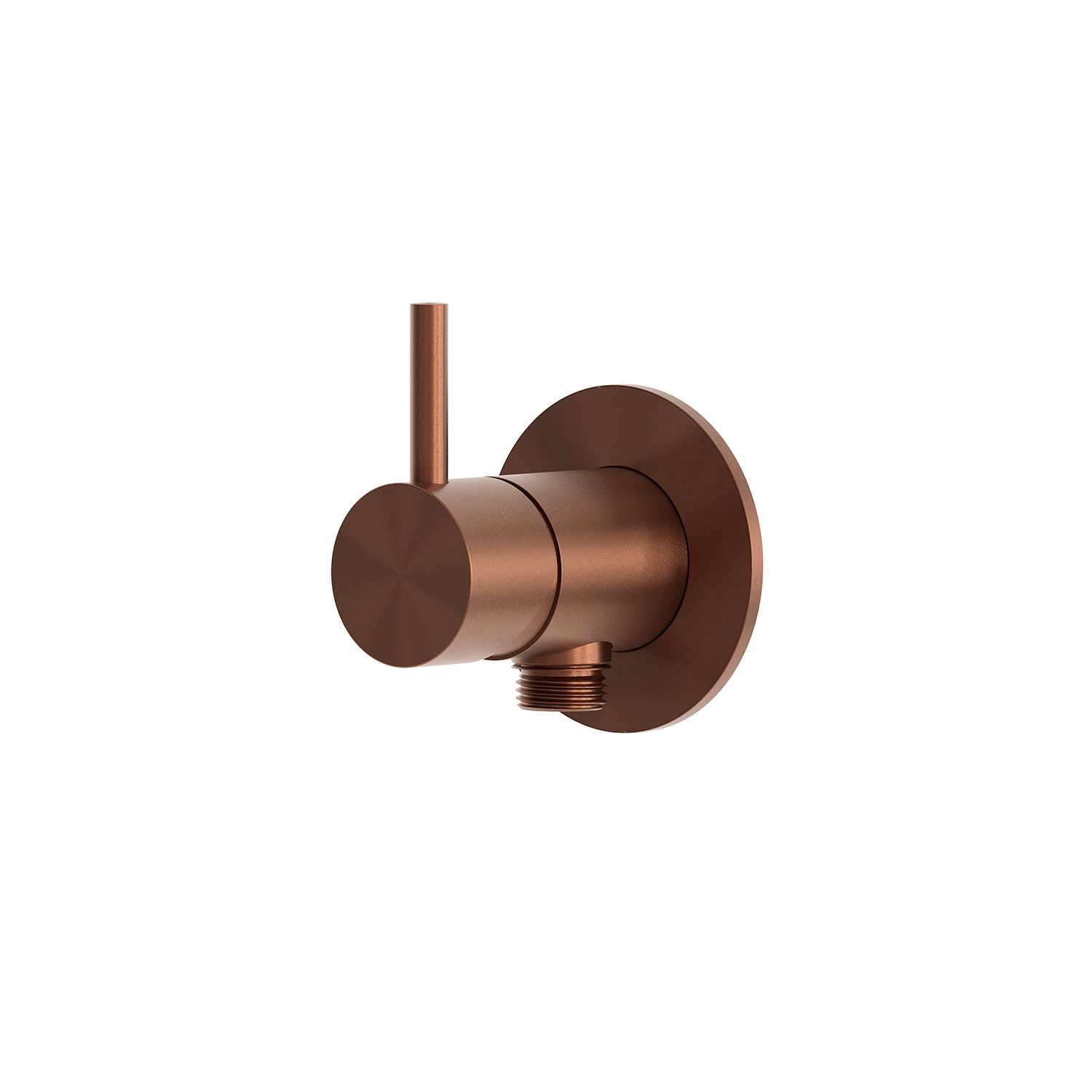 Miscelatore doccia shattaf a muro in acciaio inox 316L oro rosa - immagine 2