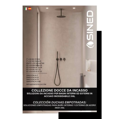 Catalogo Acqua 2026 multicolore in carta docce rubinetteria e vasche