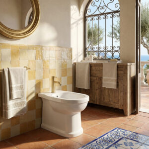 Rubinetto miscelatore bidet in acciaio inox 316 oro resistente e duraturo
