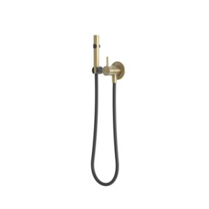 Set doccino flessibile WC e bidet oro in acciaio inox 316L anticorrosione