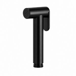 Doccetta bidet nero in acciaio inox 316L getto preciso anticorrosione