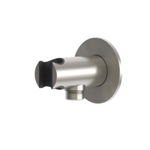 Supporto a muro doccino levante inox satinato acciaio inox 316L
