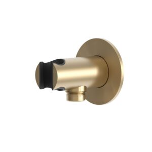 Supporto muro doccino levante oro in acciaio inox 316L